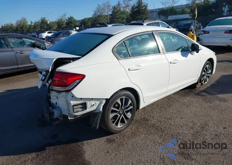 2014 Honda Civic Ex from USA, damaged, VIN 19XFB2F88EE030097